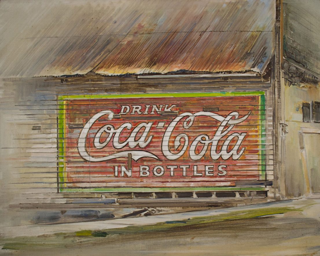 A painting by Amanda's father, Marion B. Cook
