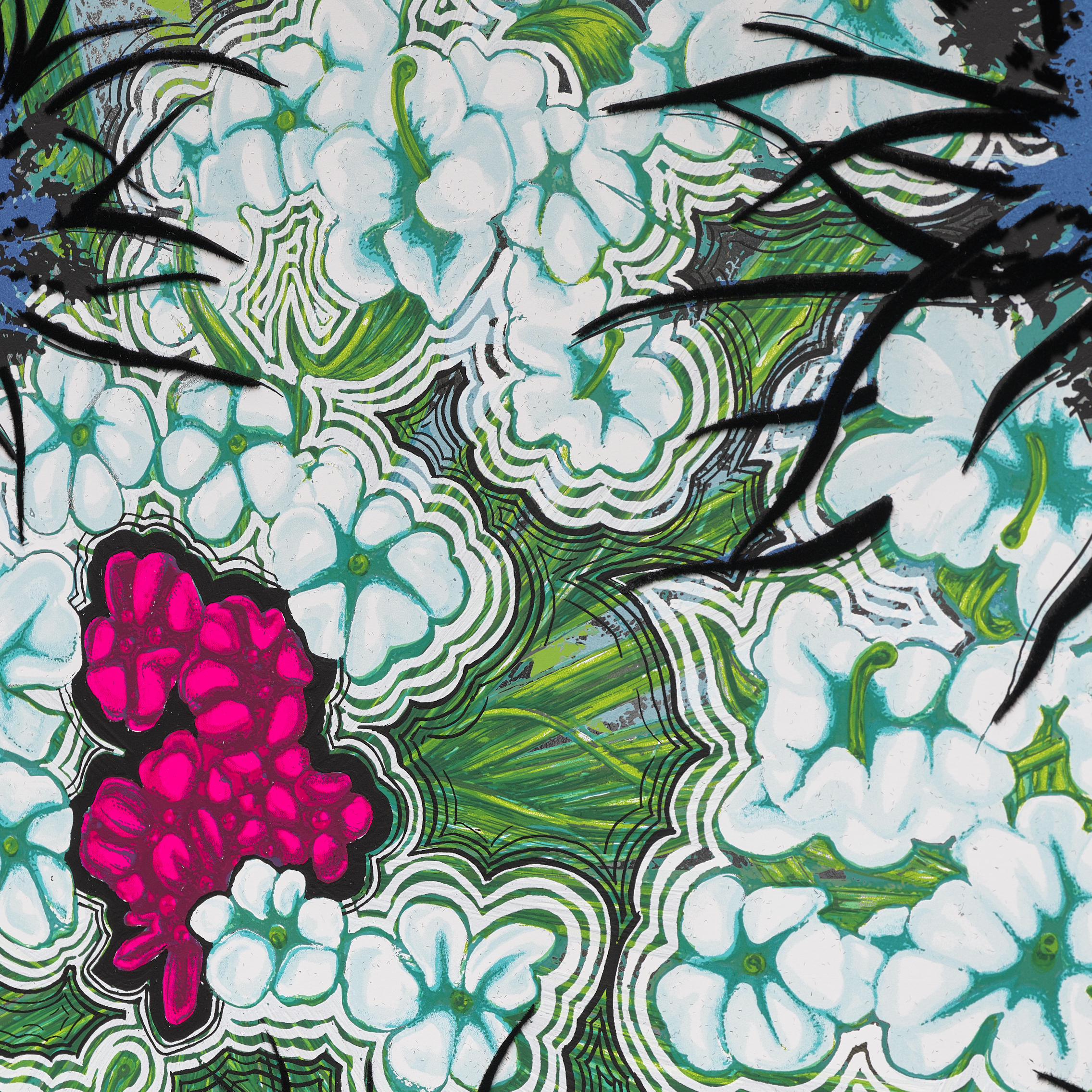 Detail of Queen Anne's Lace II